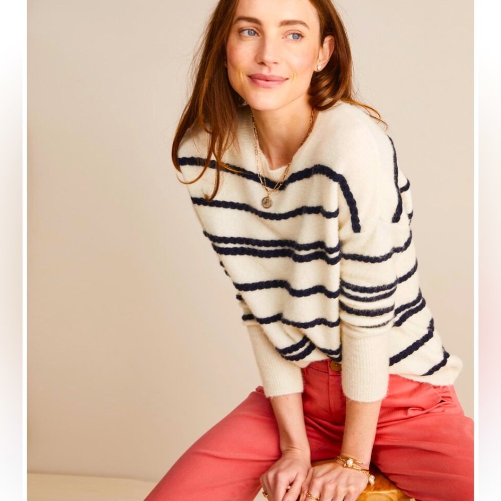 Vineyard Vines Rope Intarsia Crewneck Sweater